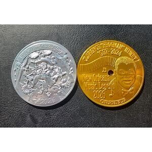 Orpheus 2026 Large Theme & Gold "Frogman" Henry Doubloon Mardi Gras Krewe Favor